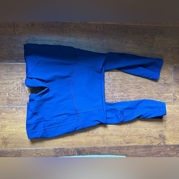 Lululemon all the right places leggings in hero blue size 6 - Picture 8 of 10
